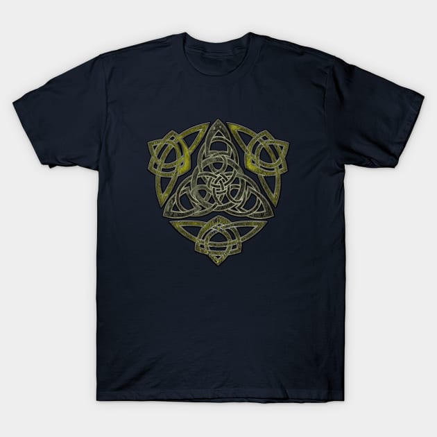 Moon Trinity Knot T-Shirt by The Knotty Works